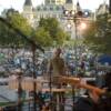 Hartford Jazz Fest - 2009. Police reported a 35,000 crowd at the free concert with the Rippingtons.