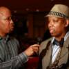 Bob Baldwin interviews Bradford Hayes at Newark Symphony Hall for "Jazz for Haiti".